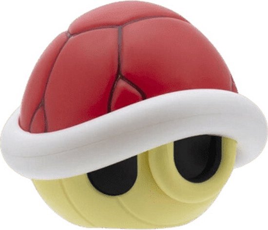 Paladone Super Mario - Red Shell Lamp met Geluid - Mario Kart