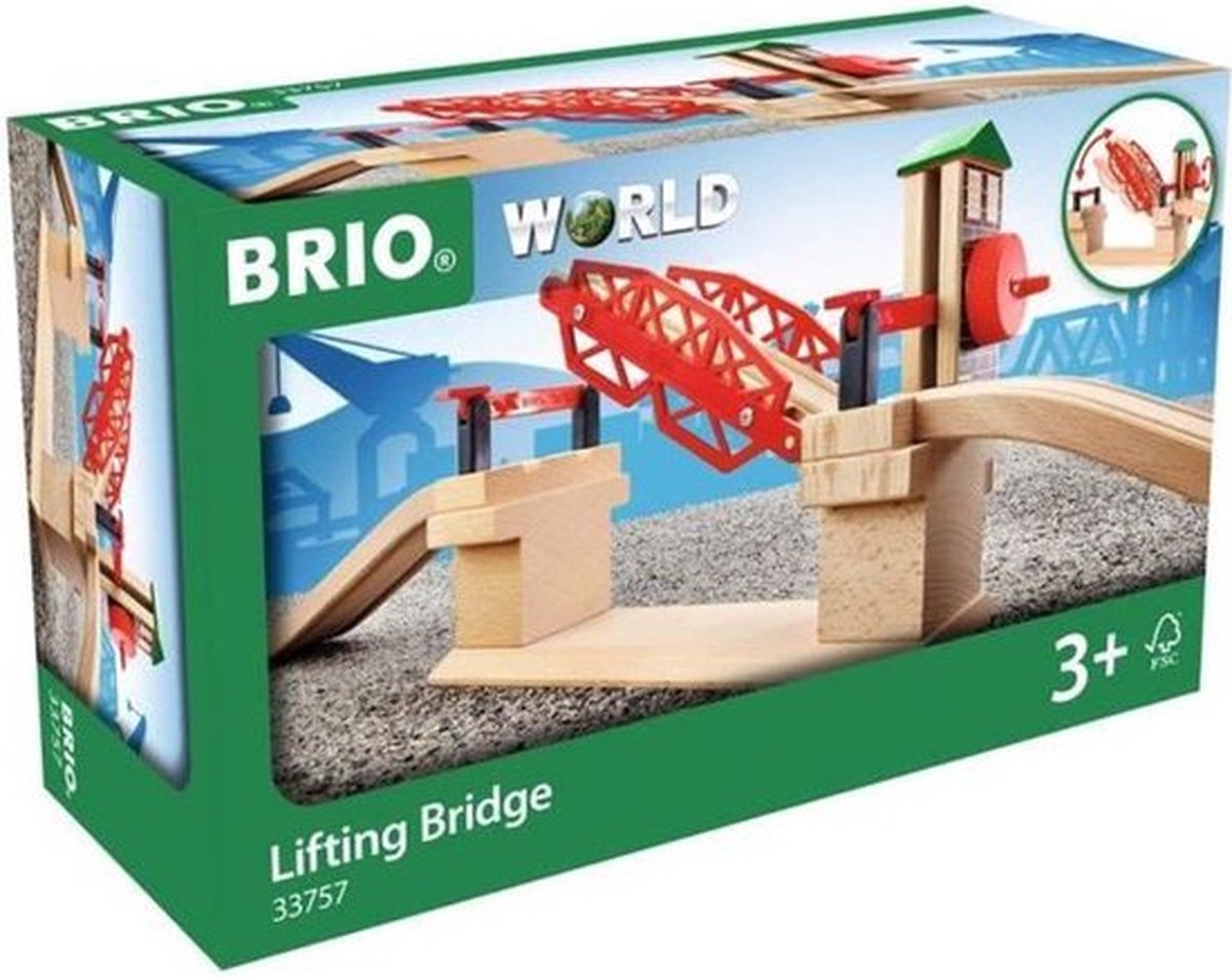 BRIO Ophaalbrug - Spoorweg speelgoed voor hand-oog coördinatie - 33757 — afbeelding 14