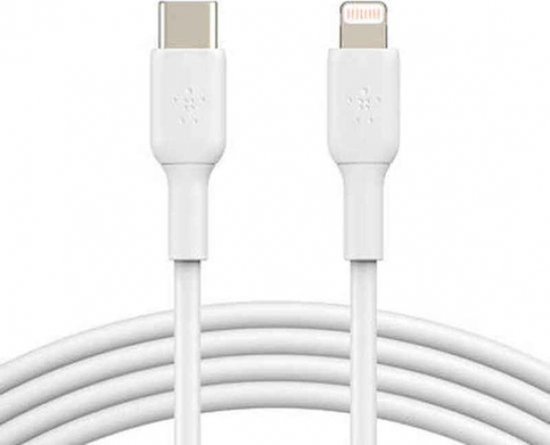 Belkin iPhone Lightning naar USB-C kabel - 1m - wit