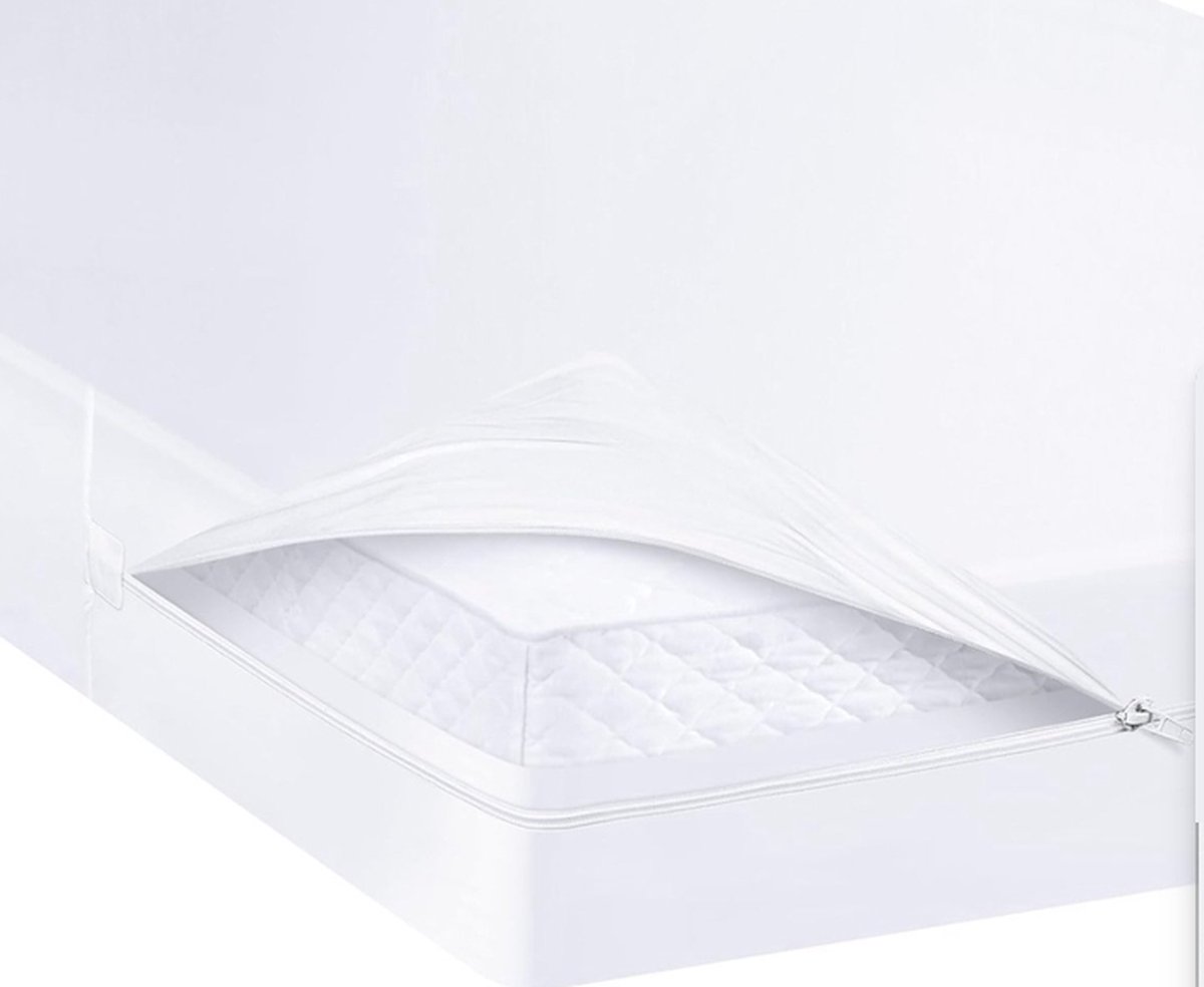 Bedding Waterdicht Rits Premium Matrasbeschermer 90 x 200 x 30 cm, Bescherming Tegen Insecten En Huisstofmijt