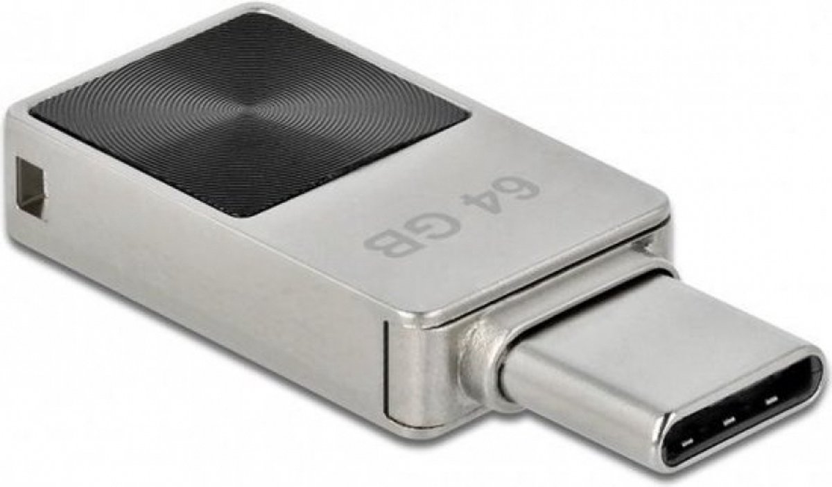 DELOCK Mini USB 5Gbps USB-C Speicherstick 64GB metale behuizing