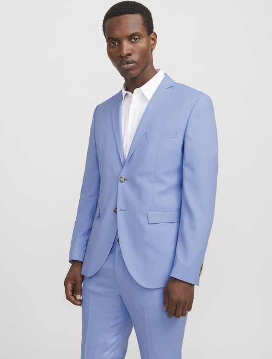 JACK&JONES PLUS Giacca da Uomo Jprsolaris Blazer Noos Pls, Blu Medievale, 64