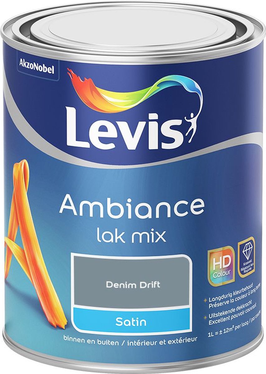 Levis - Ambiance Lak Satin Mix - Denim Drift - Mengverf - 1 L