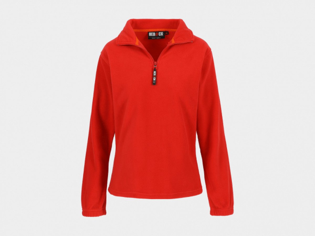 Herock Aurora fleece sweater women Rood S