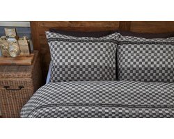 Riviera Maison Union Ave Dekbedovertrek - Lits-jumeaux - 260x200/220 cm - Sand