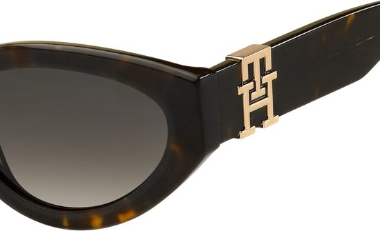 Zonnebril Uniseks Tommy Hilfiger TH 1957/S Zwart ø 54 mm — afbeelding 4