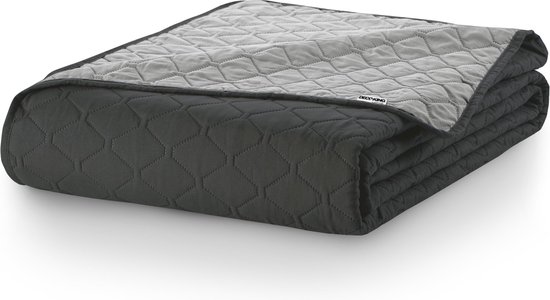 RESTILO Sprei 260x280 Cm Crème Lichtbeige - Dubbelzijdige Ultrasoon Gestikte Bedsprei