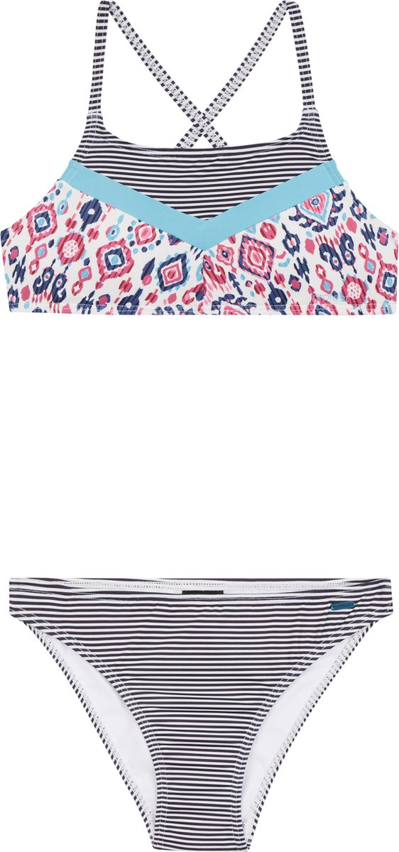 Protest Prtkyoto Jr – Halter bikini set Meisjes – Verstelbare bandjes – Softcup Canvasoffwhite