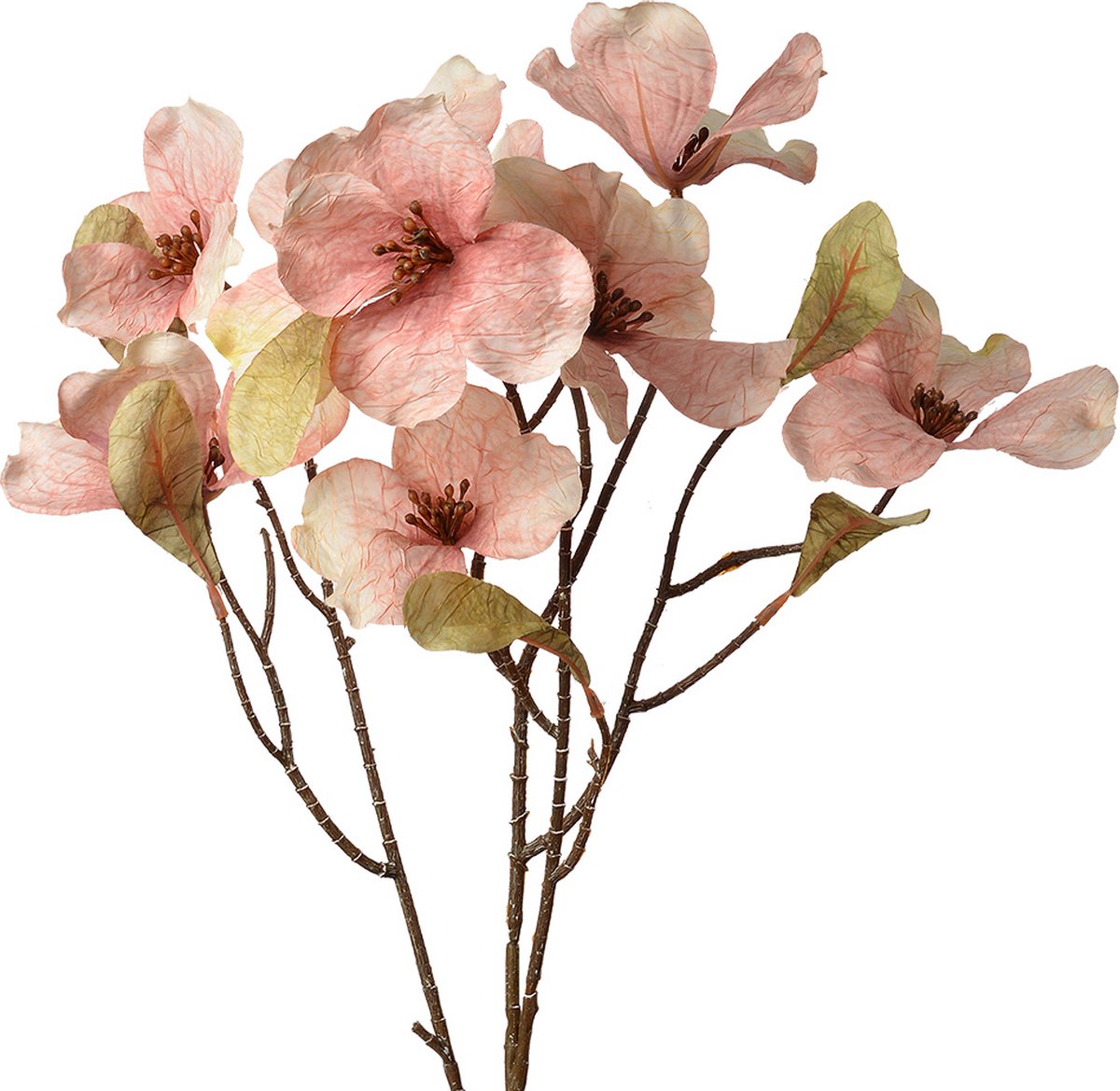 Kunstbloem - Zijden 72 cm Roze Kunststof Kunstbloemen