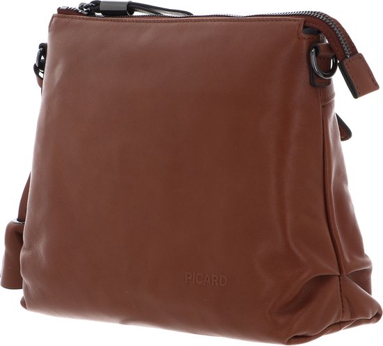 PICARD Sac à épaule bandoulière Sac à épaule Bella Cross Bag Whisky Marron clair