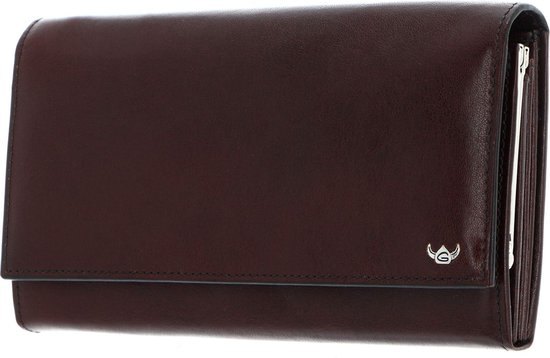 Portafoglio Classico Golden Head Colorado | Borsellino In Pelle Nera Con Scomparto Monete