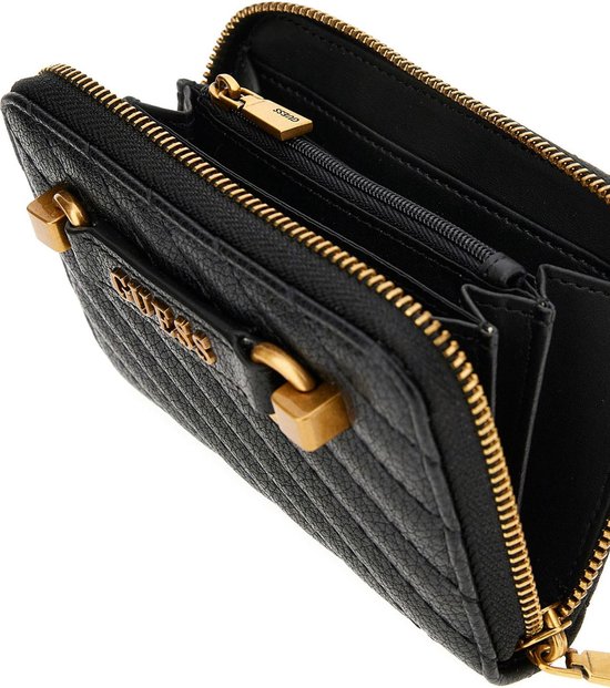 GUESS Womens Sela Slg Large Zip Around Handbag Black : Buy Online at Best Price in KSA - Souq is now : GUESS
