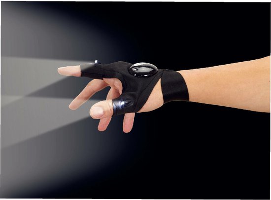 LED Gants Lumineux Eclairage Clignotant Multi Couleur pour Fête Club