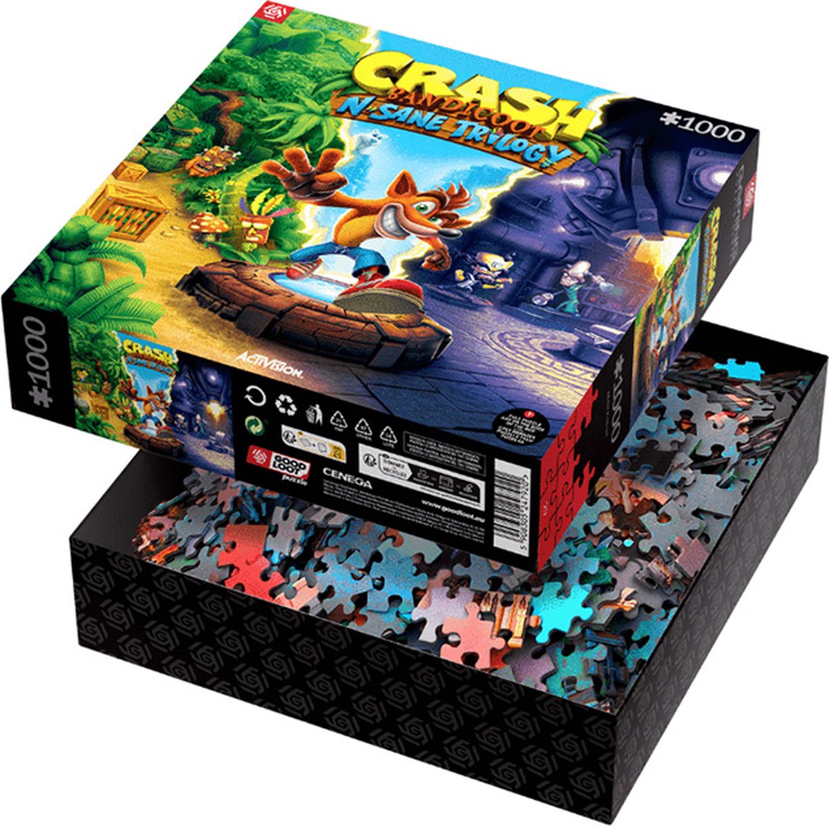 Good Loot - Crash Bandicoot N Sane Trilogy Puzzel - Puzzel 1000 Stukjes