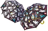 Floss & Rock Kleurveranderende Paraplu Space - Polyester