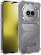 Hoesje Geschikt voor Nothing Phone 2a Plus Hoesje Shockproof Case Siliconen - Hoes Geschikt voor Nothing Phone 2a Plus Hoes Cover Siliconen - Transparant