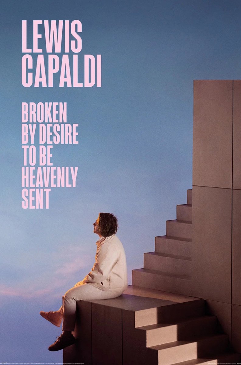 Pyramid Poster Lewi Capaldi - Broken by Desire 61x91,5cm Divers