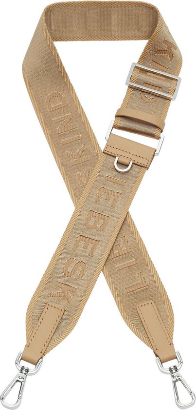 LIEBESKIND BERLIN Bandoulière de sécurité Accessoires pour sacs Fancy Straps Classic Long Webbing Strap Beige Marron clair