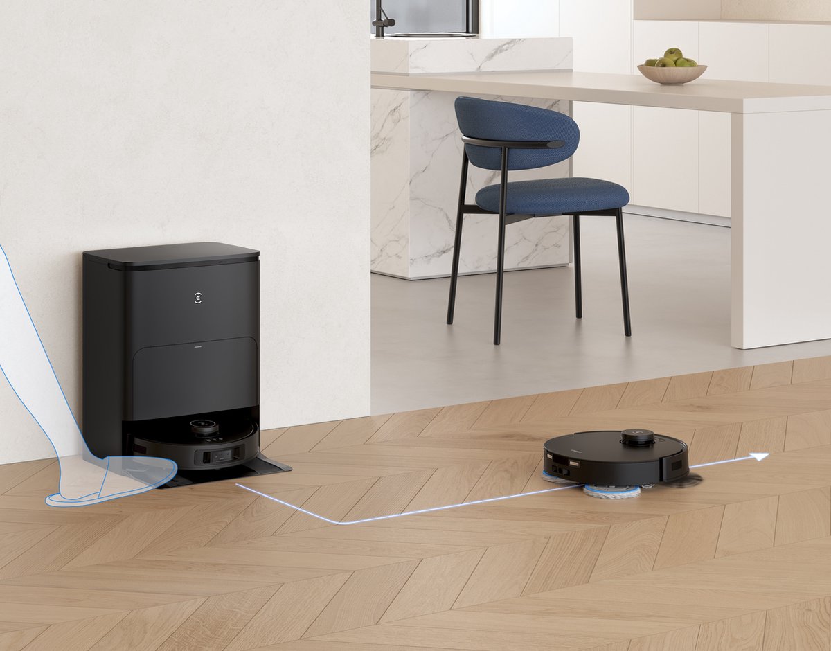 Afbeelding 2 van Ecovacs DEEBOT T30S Pro - Robotstofzuiger met Dweilfunctie