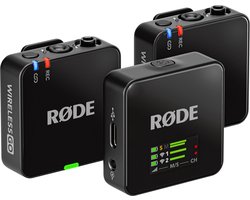 RØDE Wireless GO (3rd Gen) – Zwart - Draadloze Microfoonset