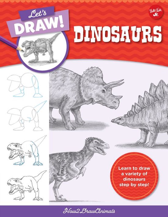 Let's Draw - Let's Draw Dinosaurs - cover