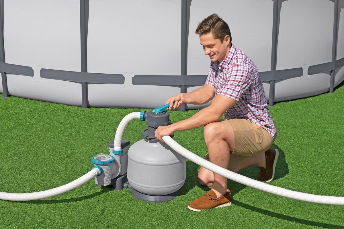 Bestway® 6056L Zandfilterpomp voor Bovengrondse Zwembaden tot 42.300L – foto 8