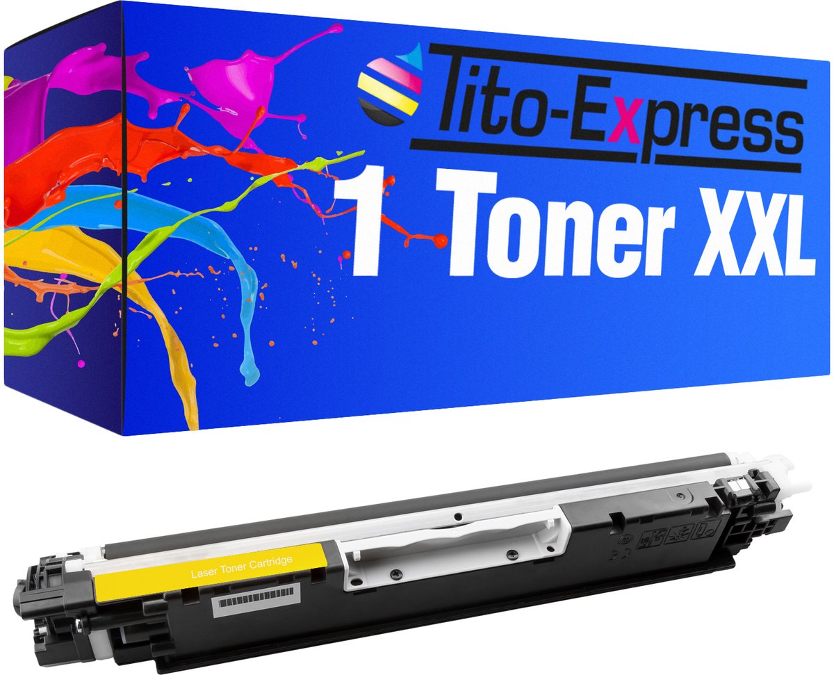 PlatinumSerie®1 toner XXL yellow alternatief voor HP CE312A 126A