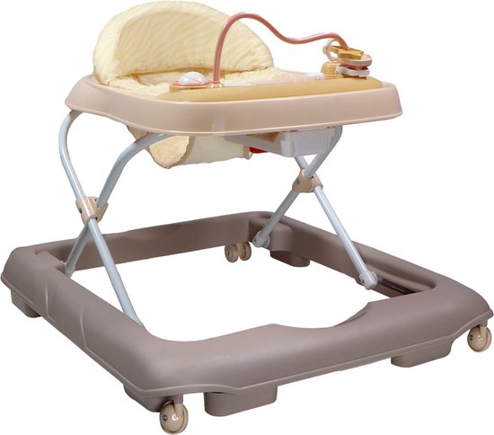 Tryco Baby Walker Zebra Beige Loopstoel van Merkloos — afbeelding 5