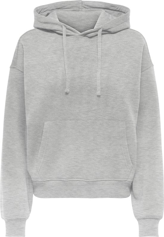 Pull Only Onlbest Life L/s Hood Swt Noos 15338730 Gris clair chiné Femme Taille - M