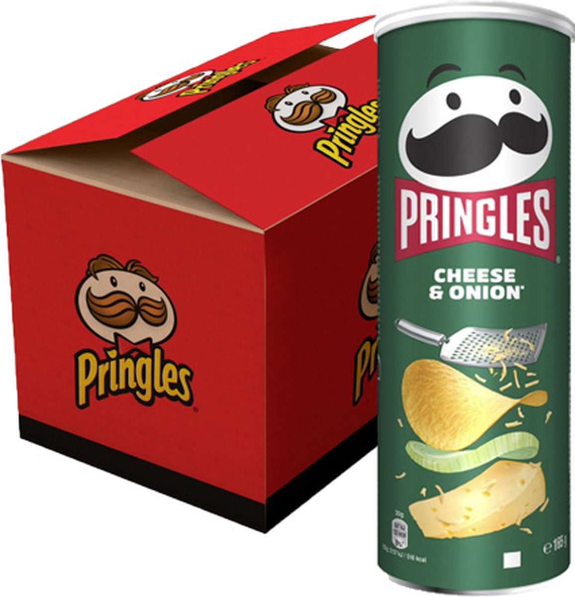 Pringles - Cheese & Onion - 19x 165g