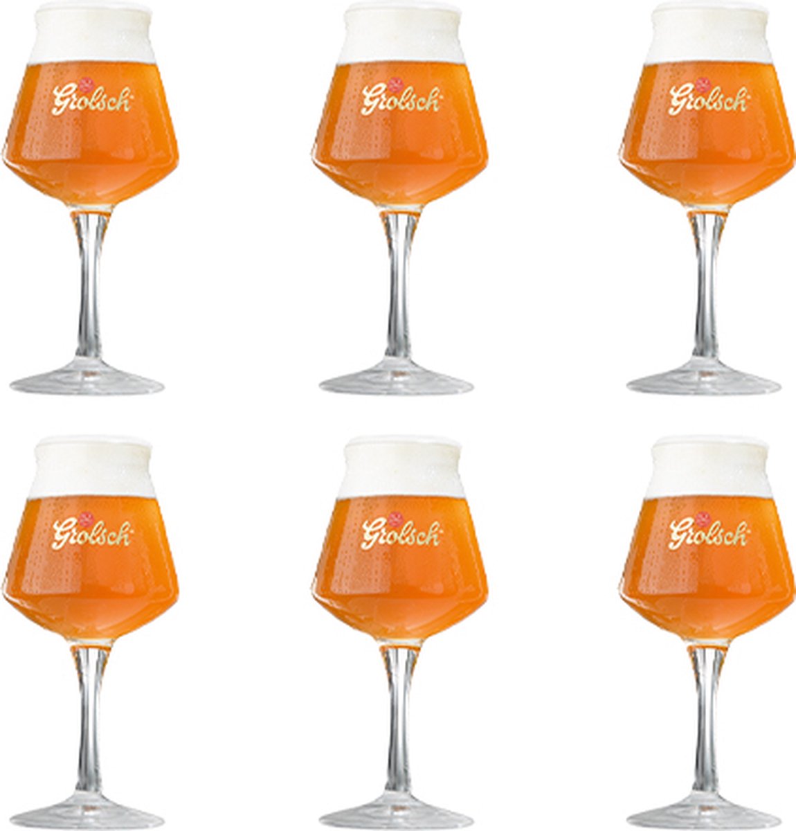 Grolsch - Speciaalbier glas 330ml - 6 stuks