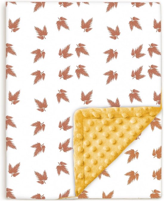 Baby- En Kinderdeken Van Zacht Oeko-Tex-katoen - 100 X 135 Cm Babydeken Voor Kinderen In 10 Kleuren Knuffeldeken Cadeau Voor Meisjes Of Jongens Omkeerbaar Zacht En Ademend