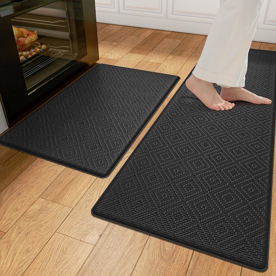 1 stuks koeienhuid print zachte keukenmat anti-vermoeidheid keukenmat waterdichte antislipmatten set lopermat nachtkastje mat absorberend tapijt voor keuken – koop de beste producten in de online winkel