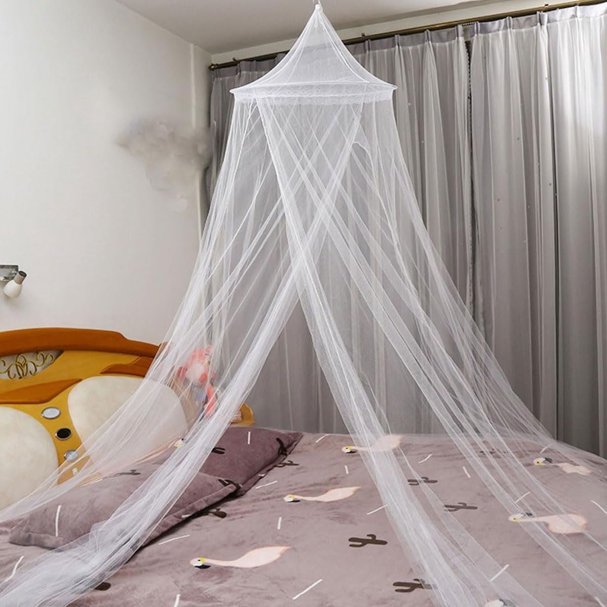 Beschermend Muggennet voor Bed en Hangmat, Ideaal voor Thuis, Reizen en Kamperen