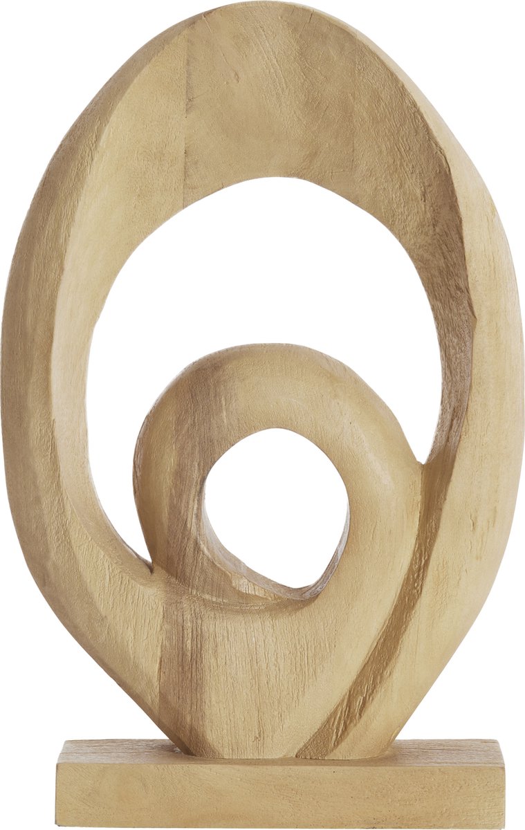 Ornament RANDA - 30x9x46cm - Bruin