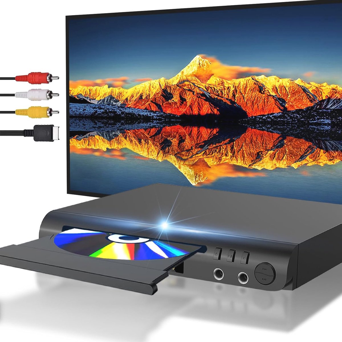 Regiovrije HDMI DVD-speler met Karaoke en USB-ingang voor Thuisgebruik