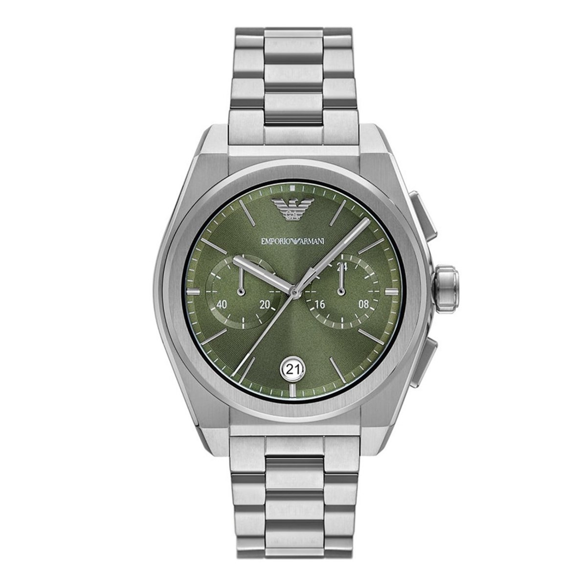 Emporio Armani Heren Horloge - Zilverkleurig