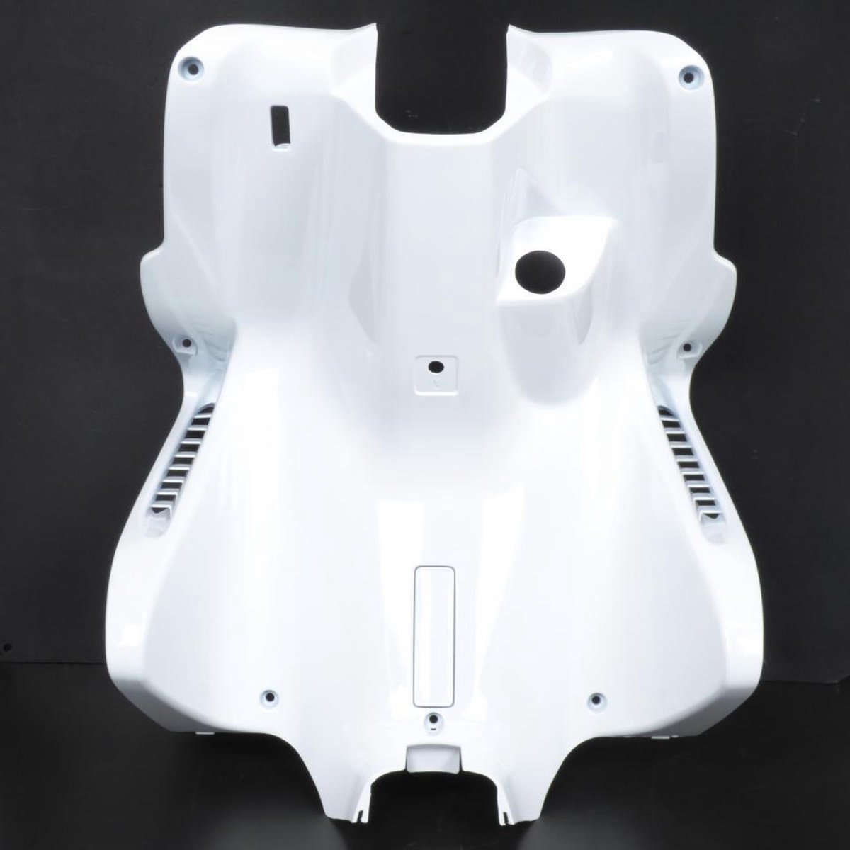 tnt achterschort voor yamaha 50 aerox scooter 1997-2012 glans wit nieuw