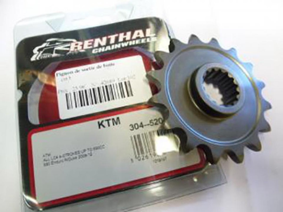 renthal versnellingsbak tandwiel voor ktm 640 adventure motor 2000 tot 2005 nieuw
