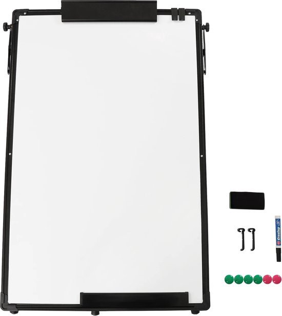 Yaheetech Flipchart Whiteboard mit Ständer magnetisch weiß für Büro
