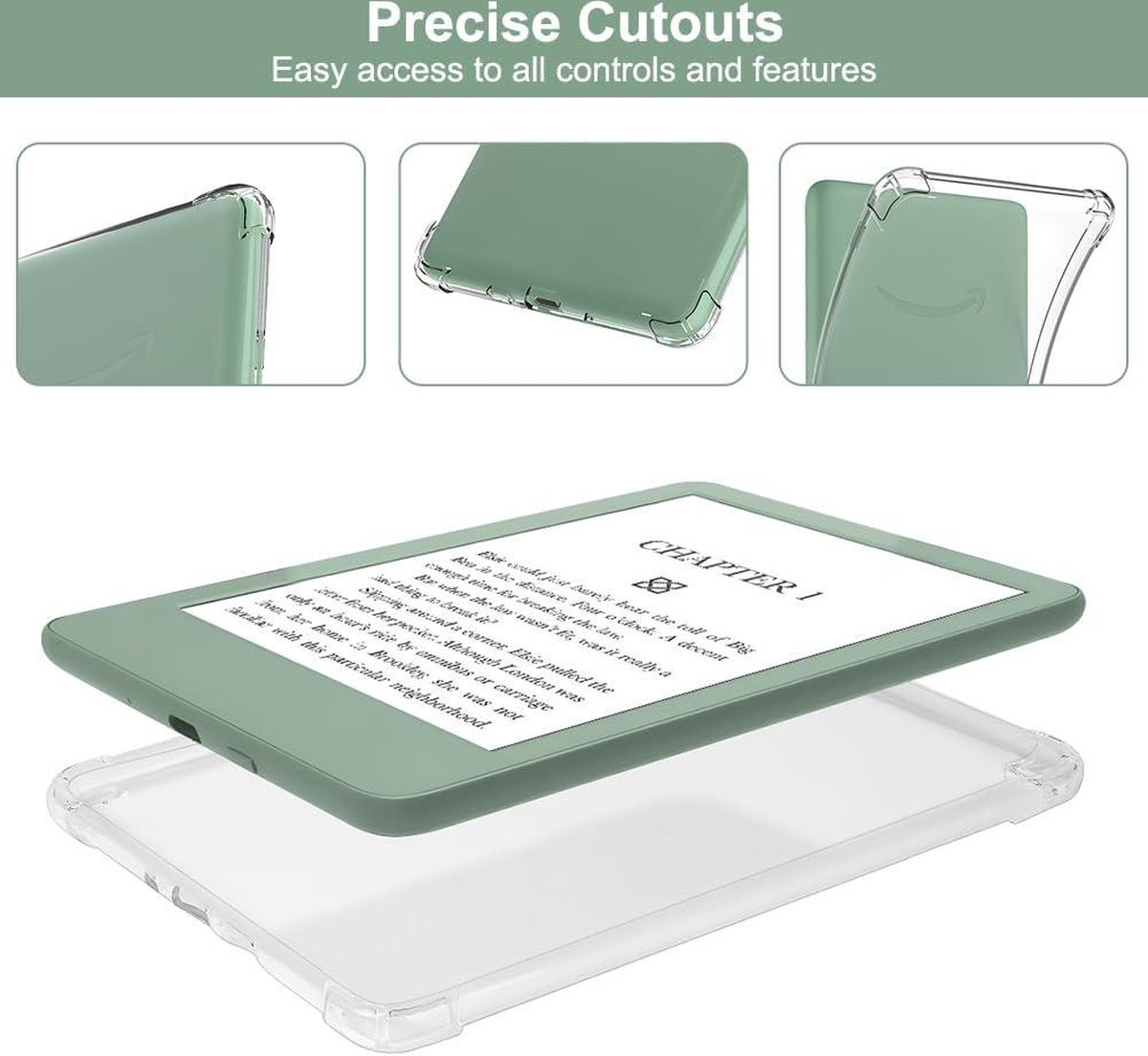 Transparant hoesje voor Kindle 11/12e generatie 6 inch
