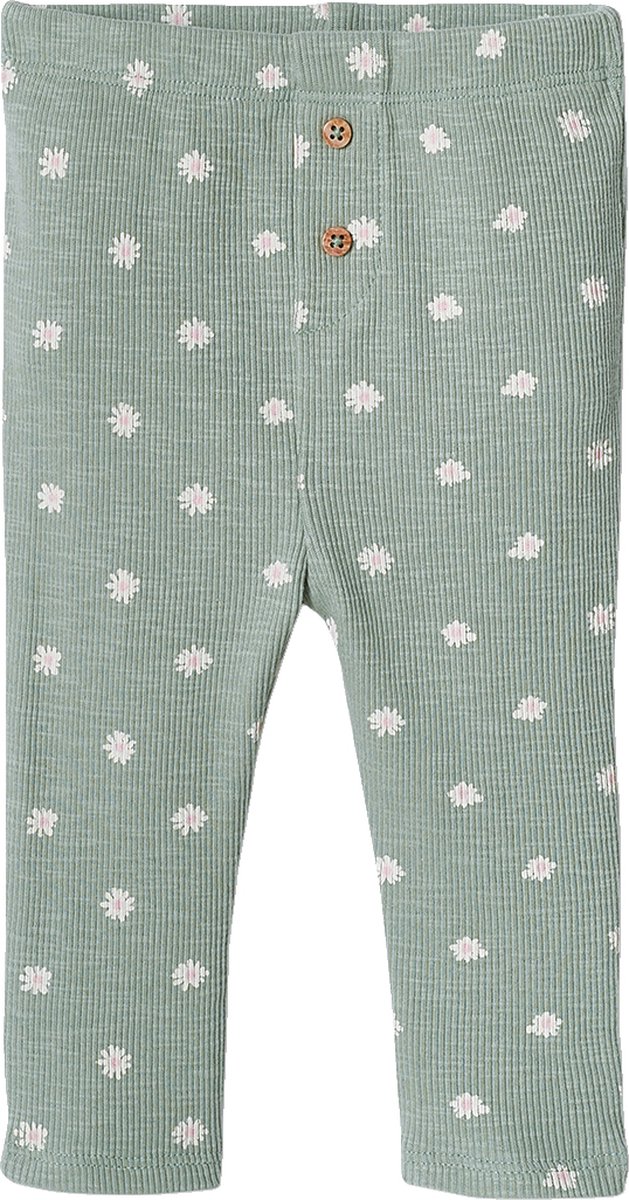 Vertbaudet Effen geribbelde legging voor baby