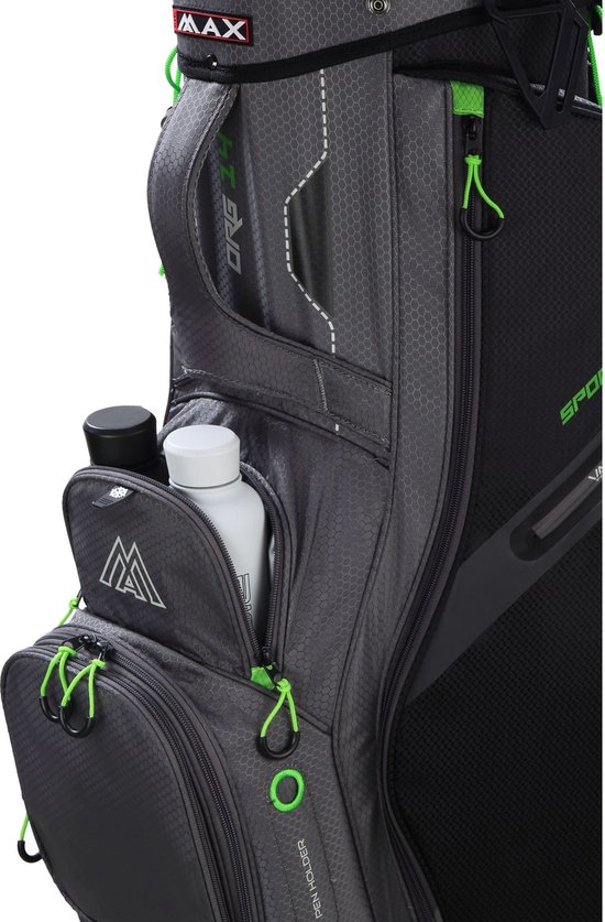 Big Max Terra Sport Golftas - Cartbag - Grijs Lime van Merkloos — afbeelding 5