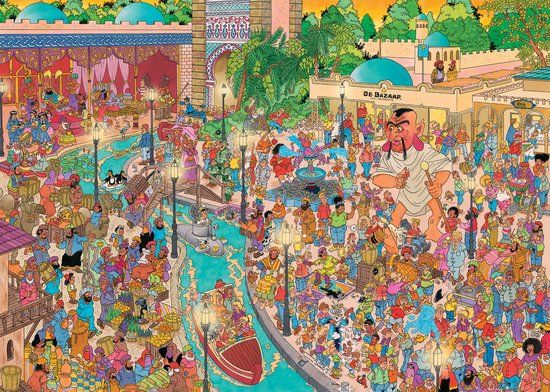 Jan van Haasteren - Efteling Fata Morgana - 1000 stukjes puzzel - Legpuzzel