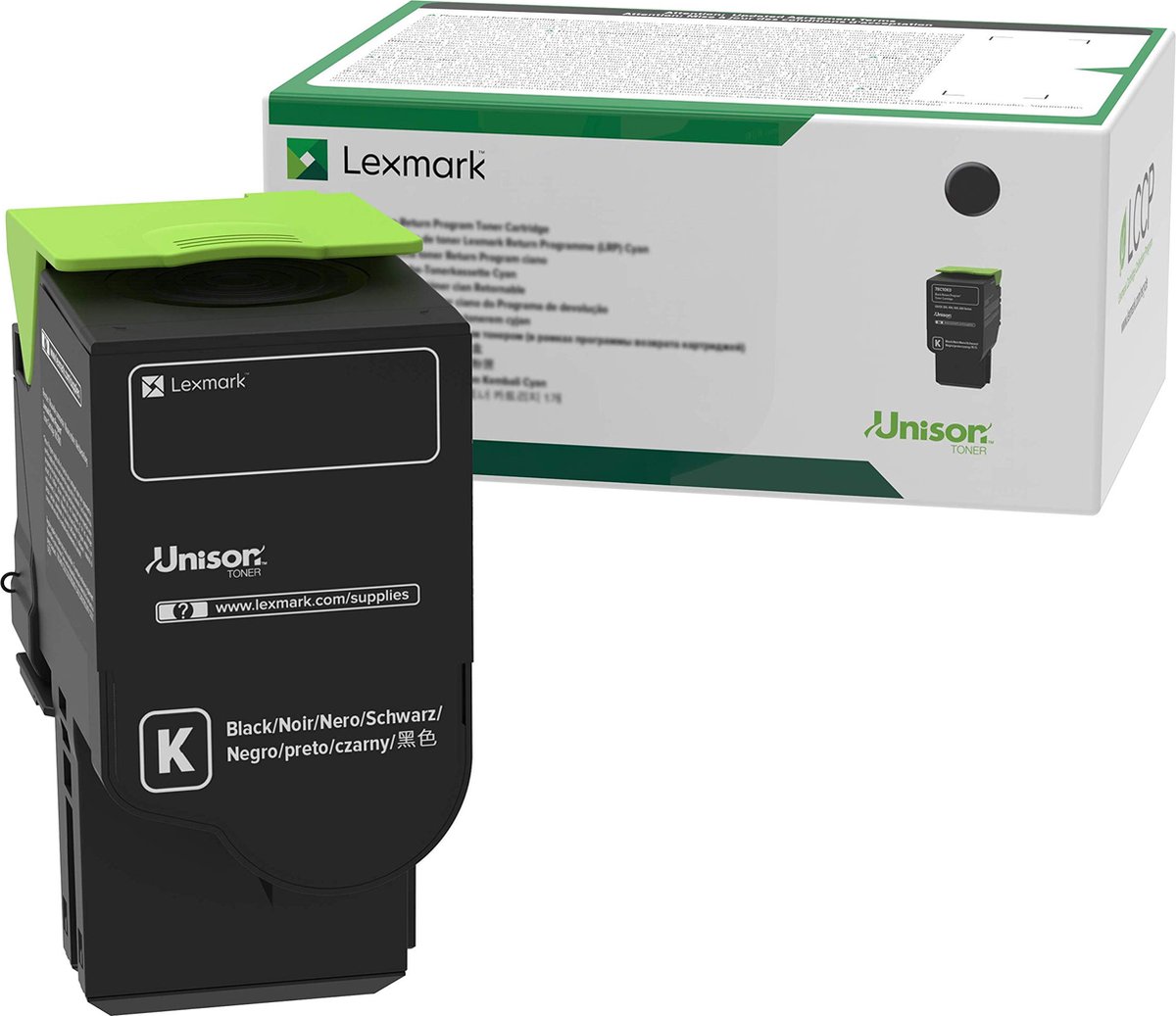 Toner Lexmark C2320K0 Black