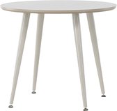 Nest Living Table Enfant Bruno Beige - Ronde - Bois - Pieds Métal - Table de Jeu pour Enfants - Mobilier Enfant - Ø 60 cm