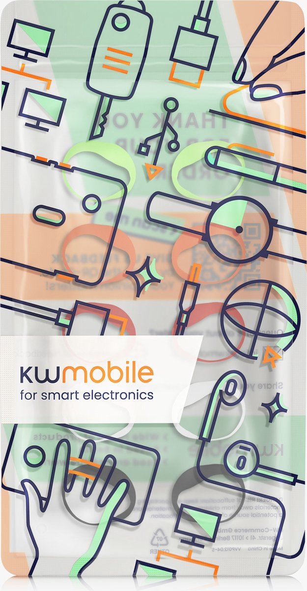 kwmobile 5x haakjes geschikt voor Sony WF-1000XM5 - Oorhaken voor draadloze oordopjes - Houders voor earbuds in meerkleurig – foto 2