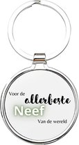 Akyol - pour le meilleur cousin du monde Porte-clés - Neveu - le plus gentil cousin - porte-clés cousin - neveu - porte-clés - porte-clés pour cousins ​​​​- porte-clés famille - cadeau d'anniversaire - cadeau pour le cousin le plus doux - 4 x 7,5 CM
