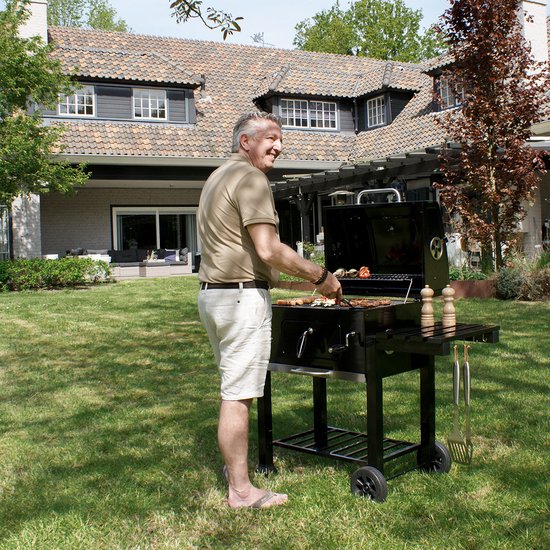 Patton Houtskoolbarbecue C2 - Charcoal Chef (24") - Zwart van Patton — afbeelding 3