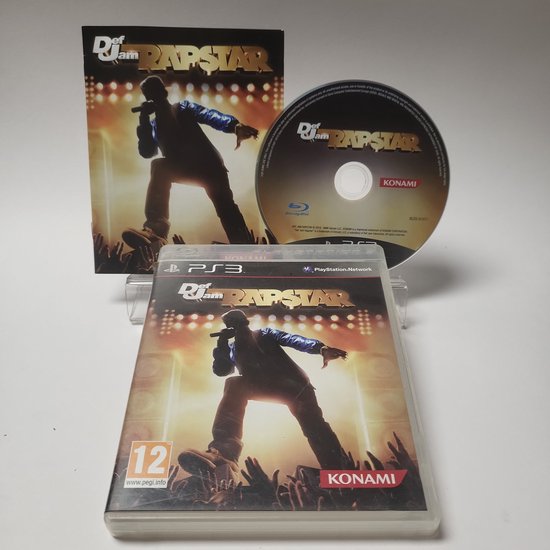 Jeu PS3 : Def Jam Rapstar – Très Bon état – Complet Avec Boîte Et Notice
